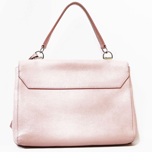Louis Vuitton Lockme Tote Rose Ballerine Leather Pink Shoulder Bag - Picture 3 of 9